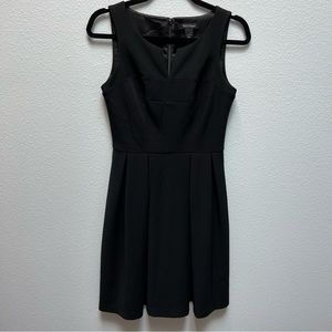 White House Black Market WHBM Black Fit & Flare Sleeveless Dress 2